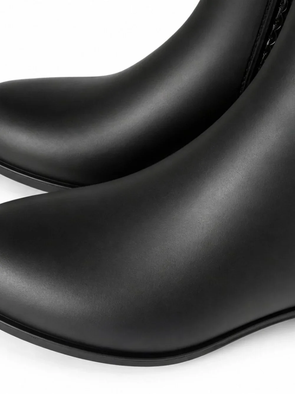 Jack Rogers Sallie Black Chelsea Rain Boots Waterproof Ankle Boots Size 8